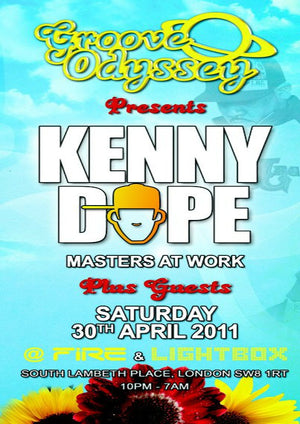GROOVE ODYSSEY X KENNY DOPE | FIRE & LIGHTBOX | APRIL 30TH 2011
