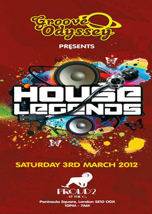 GROOVE ODYSSEY HOUSE LEGENDS | PROUD2
