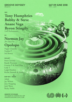 Groove Odyssey X Tony Humphries & Norman Jay