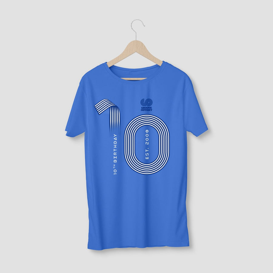 GROOVE ODYSSEY 10TH ANNIVERSARY LIMITED EDITION T SHIRT